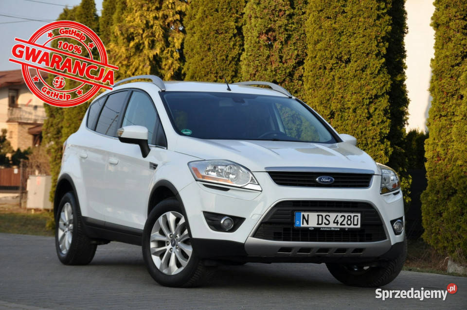 Ford Kuga 20TDCI140SkóryKlimatronikRelingI klimatyzacja mazowieckie Ostrów Mazowiecka