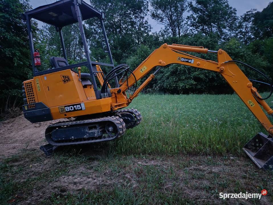 Minikoparka JCB 801 Krasnobród
