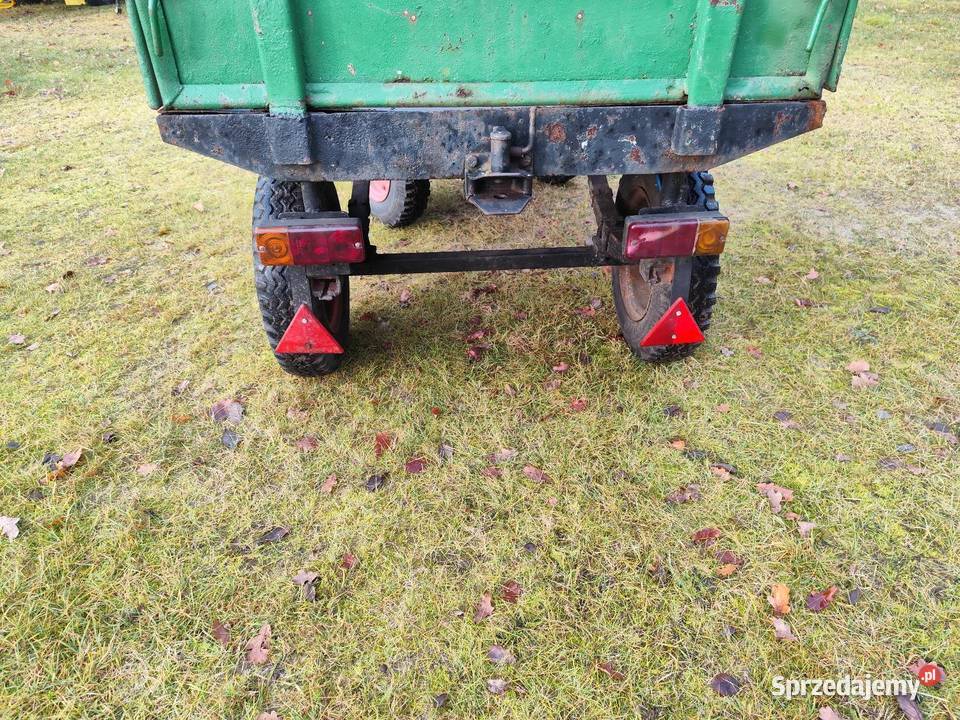 Przyczepka pod mini traktorek