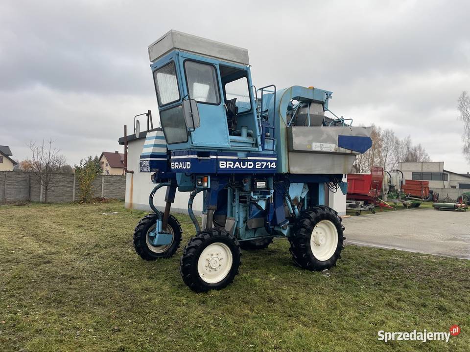 Holland Braud 2714 kombajn do zbioru porzeczki Biała Podlaska