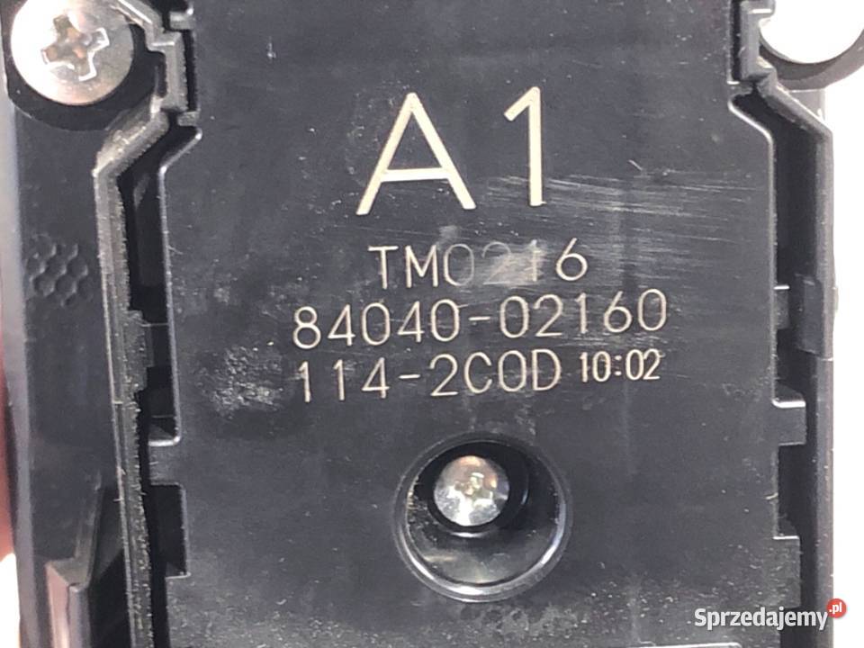 PRZEŁĄCZNIK SZYB TOYOTA COROLLA E21 8404002160 sprzedam