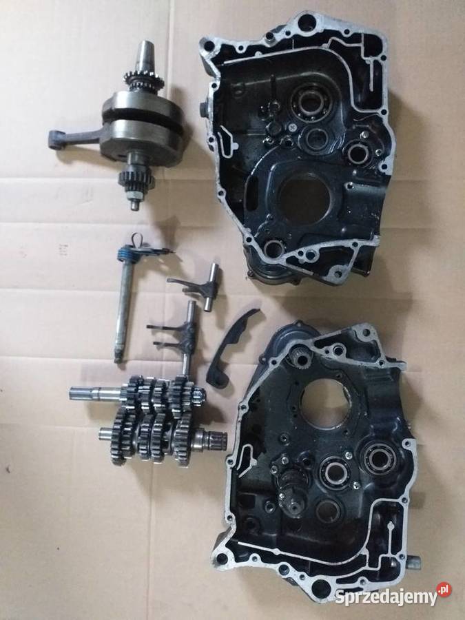 Kawasaki klr 250 silnik wał skrzynia kartery pomorskie Morzeszczyn