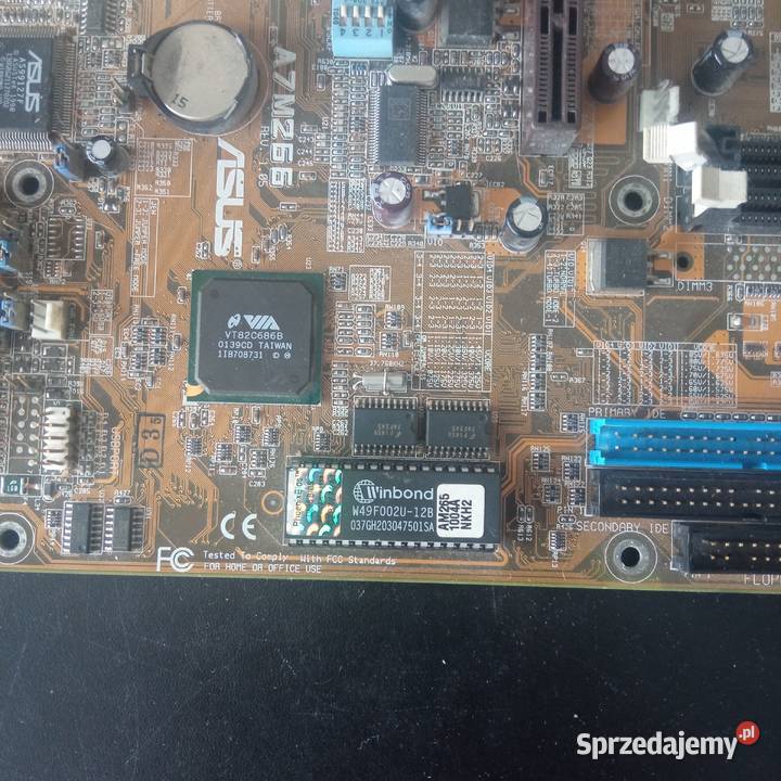 Retro płyta główna Asus A7M266 socket 462 AMD Szczecin