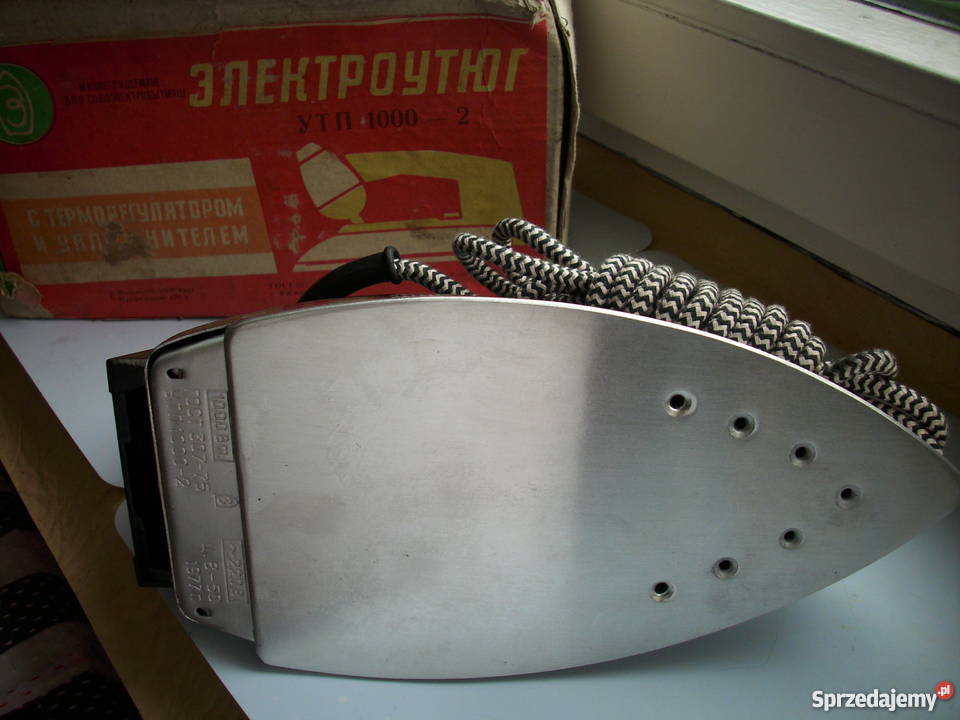 1977 Fabrycznie nowe żelazko z okresu PRLu zachodniopomorskie Barlinek