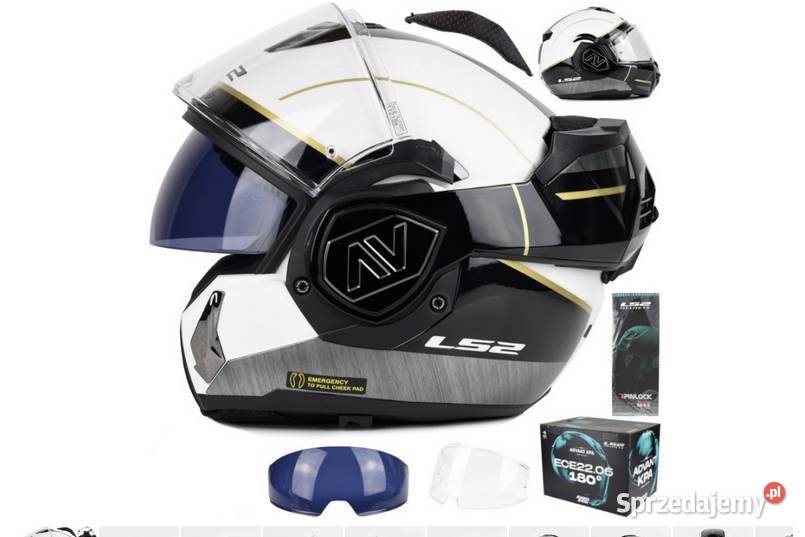 Kask szczękowy LS 2 Lublin