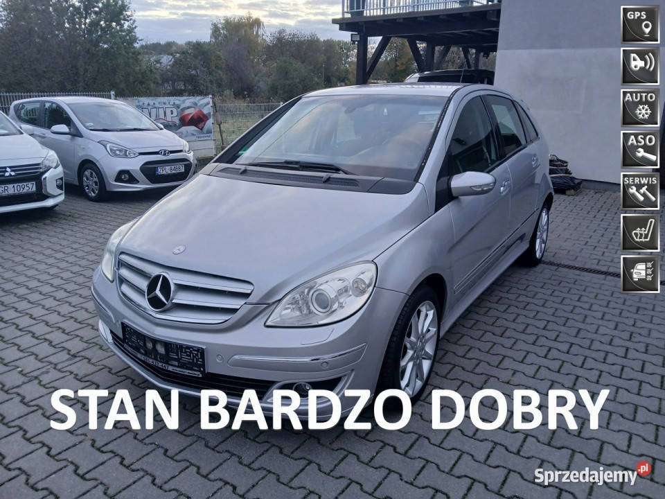 Mercedes B 170 17i LIFT klima navi PDC półskóry benzyna Gryfino