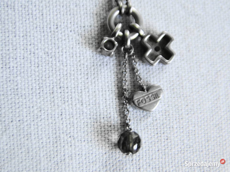 Niepowtarzalny naszyjnik Fossil srebro 925 srebro mazowieckie Warszawa sprzedam