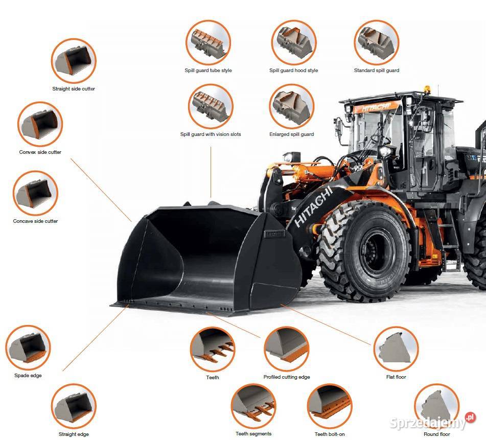 Ładowarka kołowa Hitachi ZW1807 Rok produkcji 2024