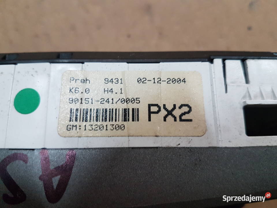 OPEL ASTRA H III PANEL STEROWANIA KLIMATYZACJI wielkopolskie Turek