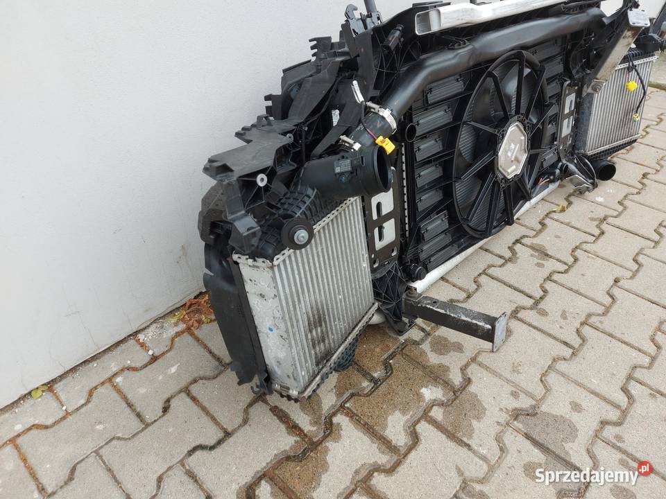 Audi Q7 II LIFT 4M0 TFSI pas przedni chłodnice