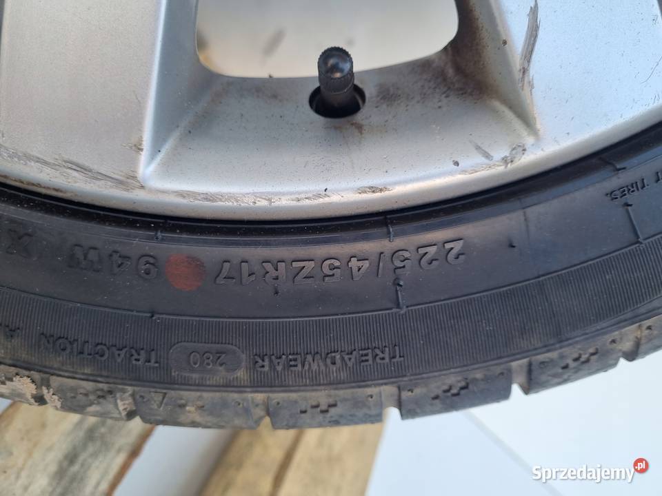 Vw FELGA ALUMINIOWA KOŁO ZAPASOWE zapas R17 stalowe