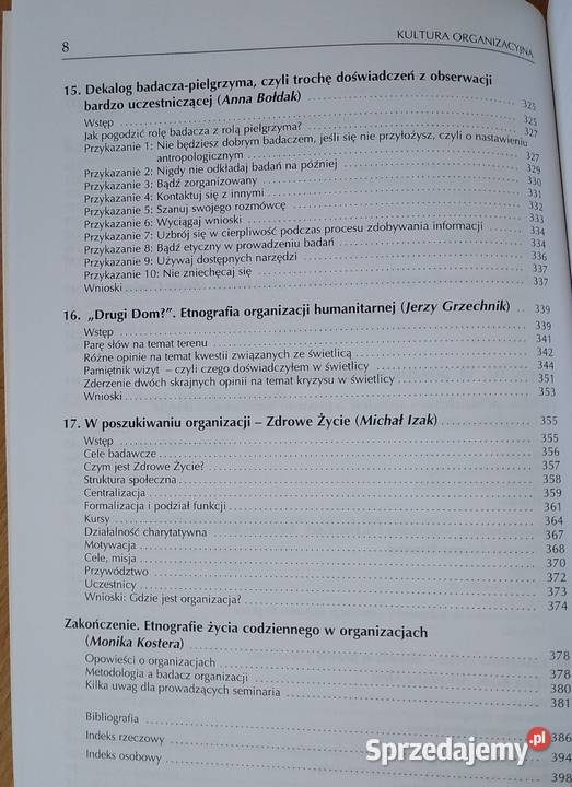 Etnografia organizacji badania polskich firm i Gdańsk
