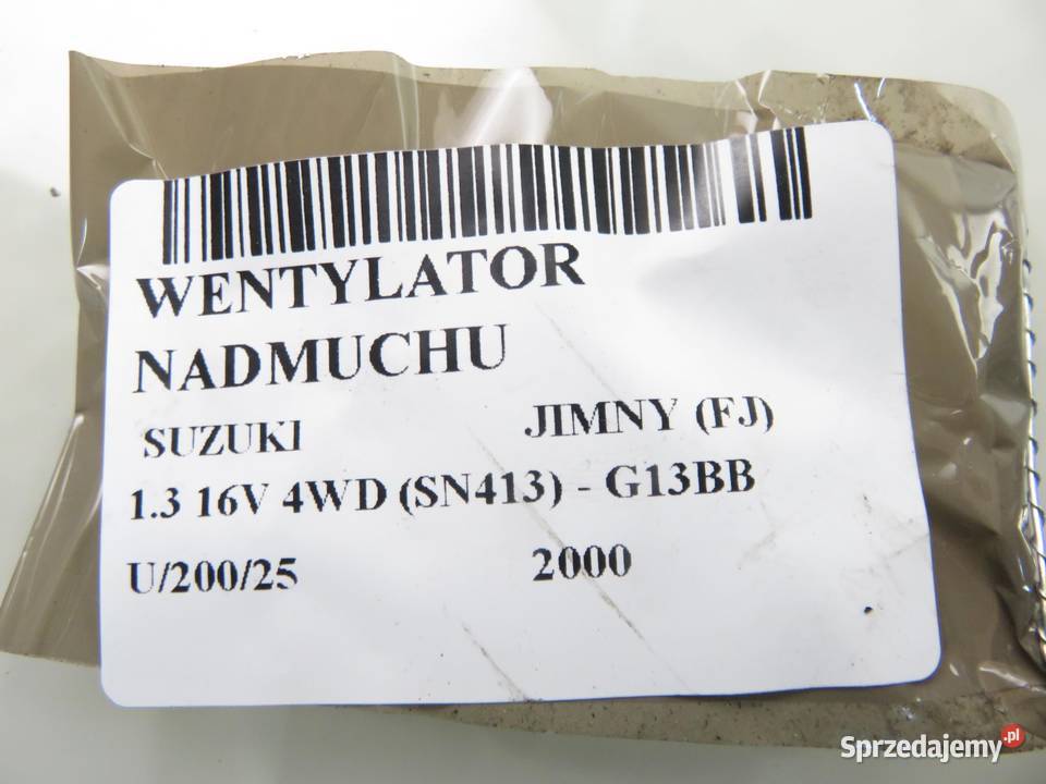 DMUCHAWA SUZUKI JIMNY FJ 1940001092