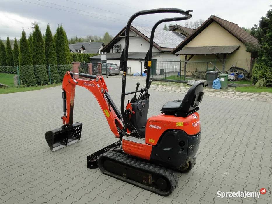 Minikoparka Koparka KUBOTA K0083 1tona Oryginał Łętownia