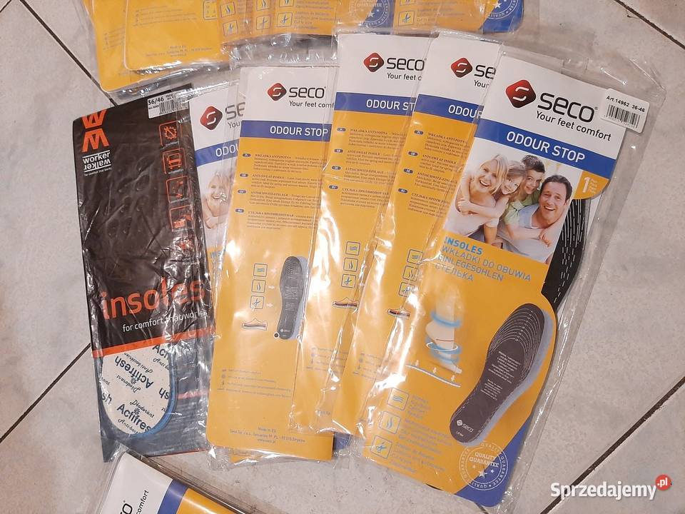 Wkladki do butów 23sztuki łódzkie Zgierz