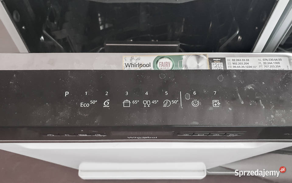 Zmywarka wolnostojąca Whirlpool WSFO 3023 PF 45cm