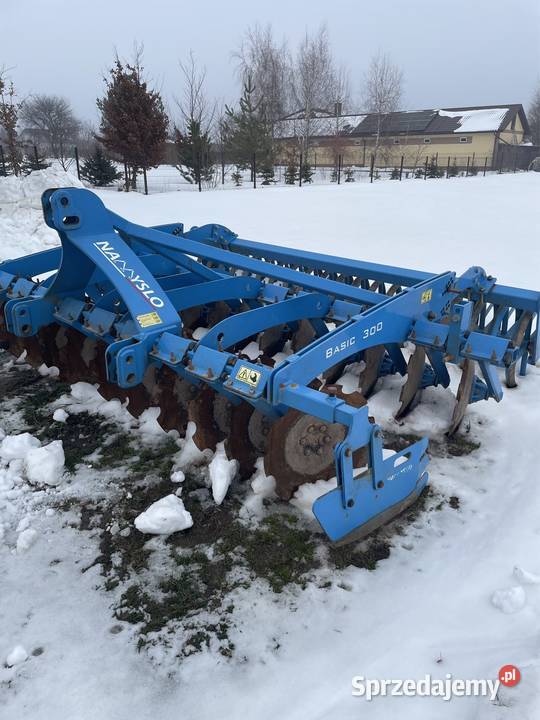 Brona Talerzowa 3m Namyslo wał daszkowy Agregaty Skrzynice Pierwsze