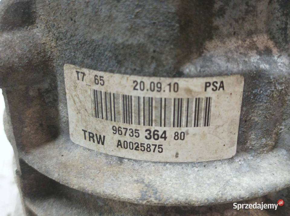 POMPA WSPOMAGANIA 9673536480 Citroen Berlingo II