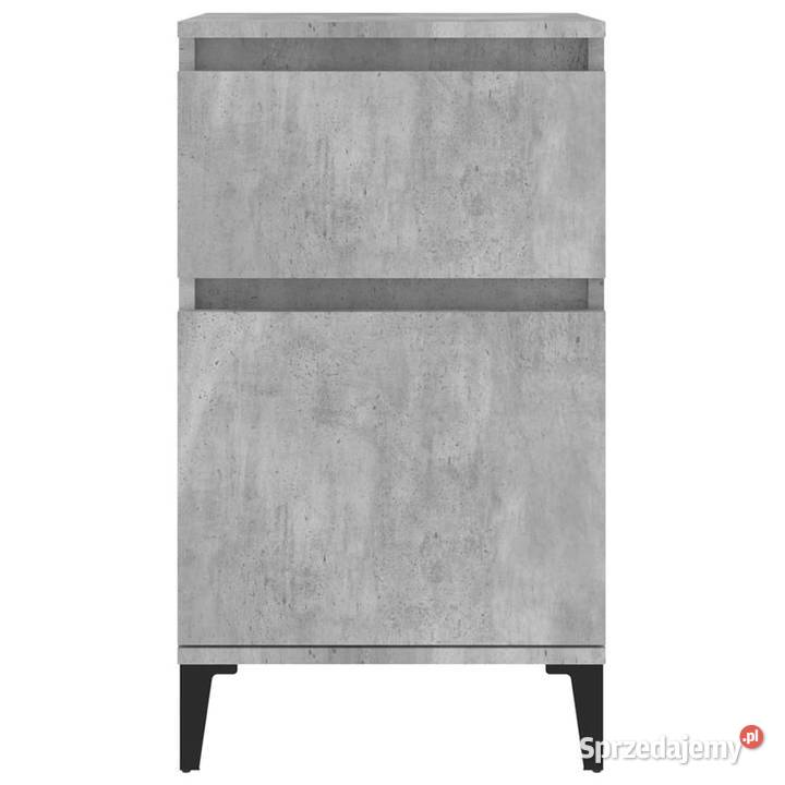 Szafki nocne 2 szarość betonu 40x35x70 WM819717 Nocne Warszawa