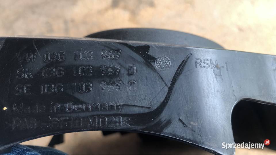 Pokrywa ochrona silnika Skoda Fabia II 03G opolskie Prószków sprzedam