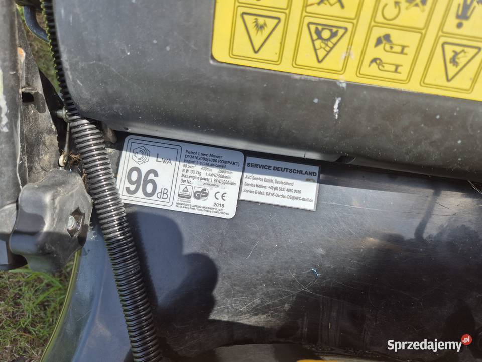 Kosiarka DAYE 4300 Kompakt z napędem i
