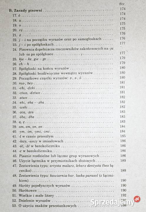 Słowniczek ortograficzny S Jodłowski W Taszycki Chełm