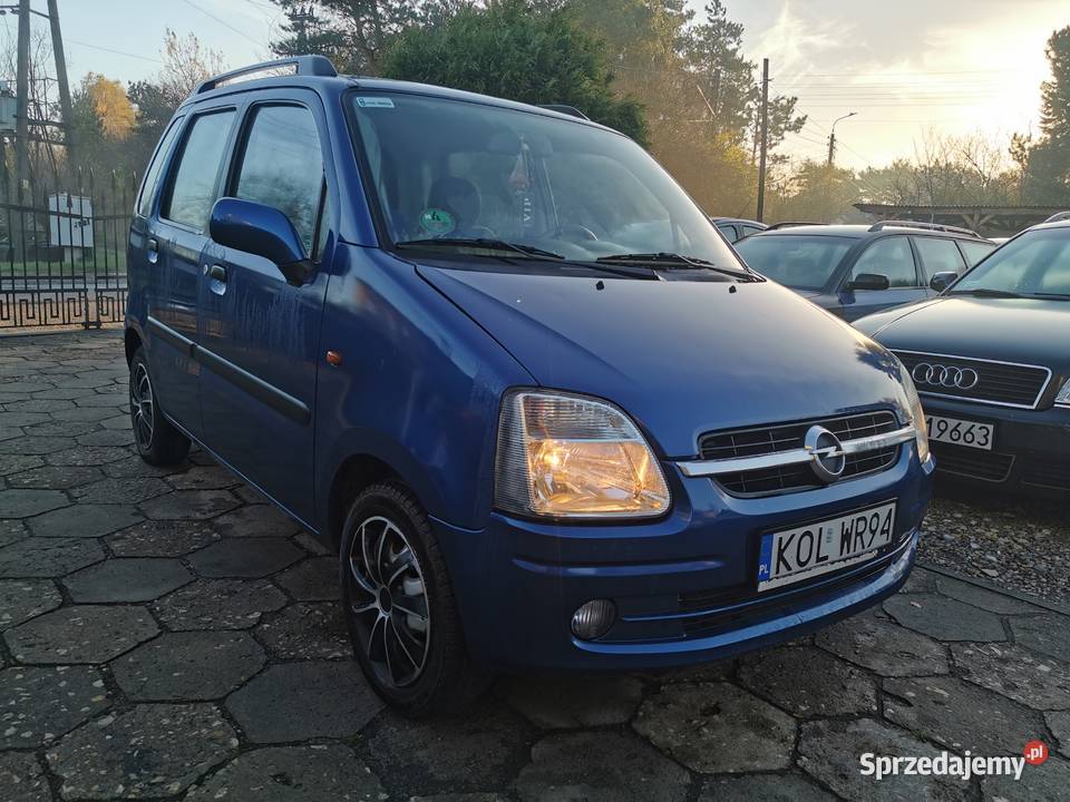 sprzedam opel agila 12 benzyna niebieski Agila Bytom