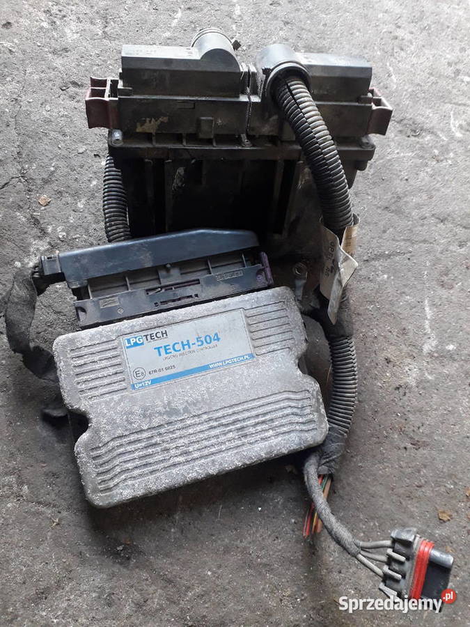 Sterownik gazu TECH504 z listwą wtryskowa osobowe śląskie Myszków sprzedam
