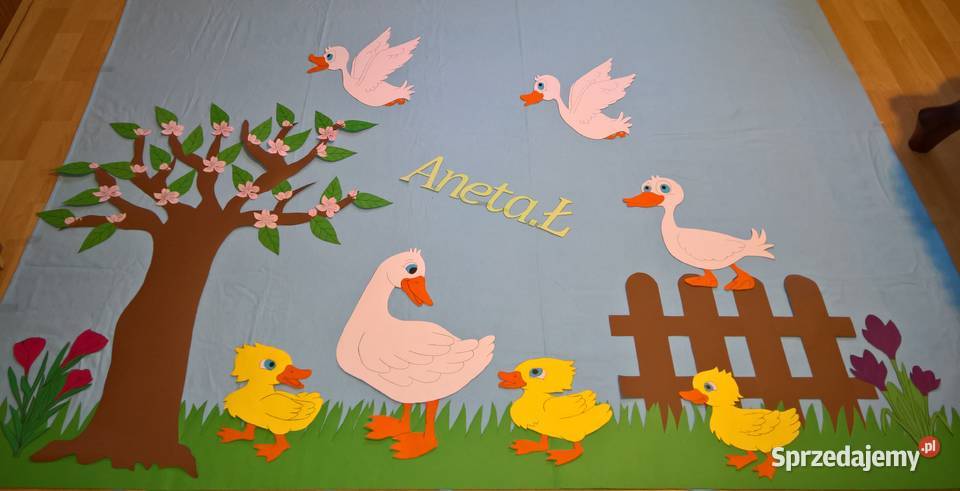 Dekoracje wiosenne z brystolu 504102 444 Garwolin