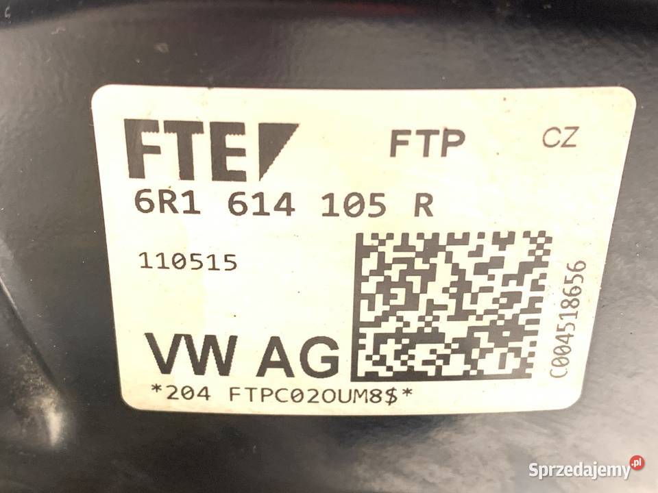 SERWO HAMULCOWE SKODA RAPID 6R1614105R Kombi 12