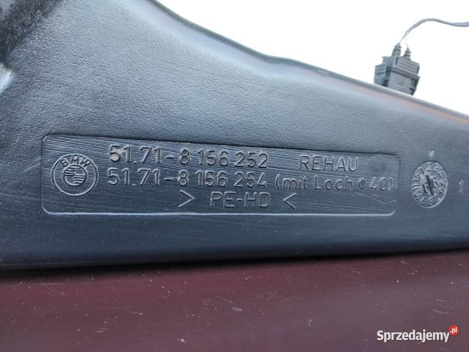 BMW E36 wlot powietrza tunel chłodzenia hamulców osobowe Sieradz