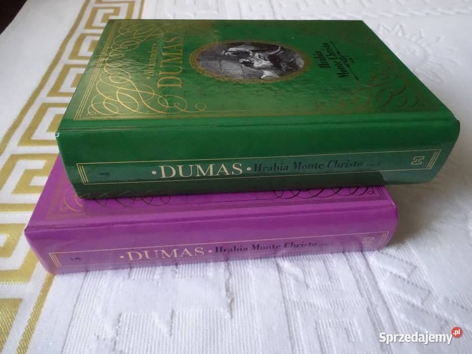 Hrabia Monte Christo tom 1 i 2 ADumas Rok wydania 2013 Kultura i Rozrywka Łódź