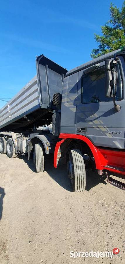 Mercedes Benz Actros 4141 MEILLER KIPPER S2 podgrzewana przednia szyba małopolskie Kraków