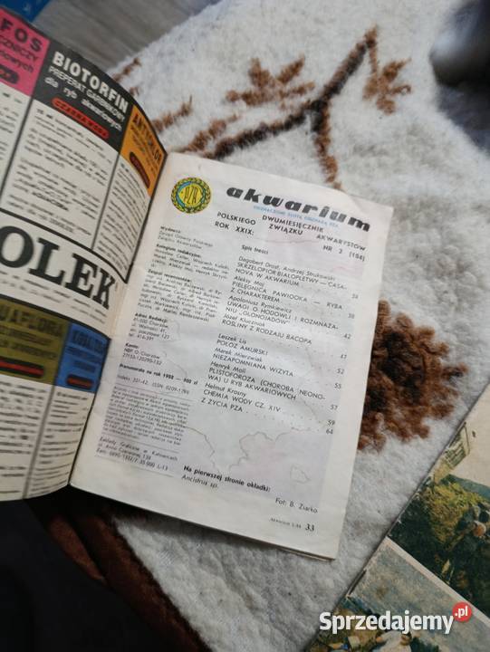 dwumiesięcznik polskiego związku akwarystów Poznań