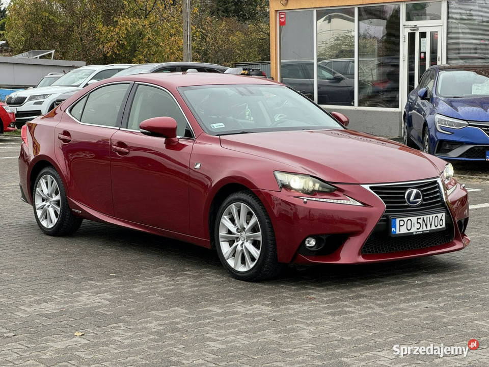 Lexus IS Zarejestrowany w PolsceHYBRYDARoczna czujnik deszczu Lexus Suchy Las
