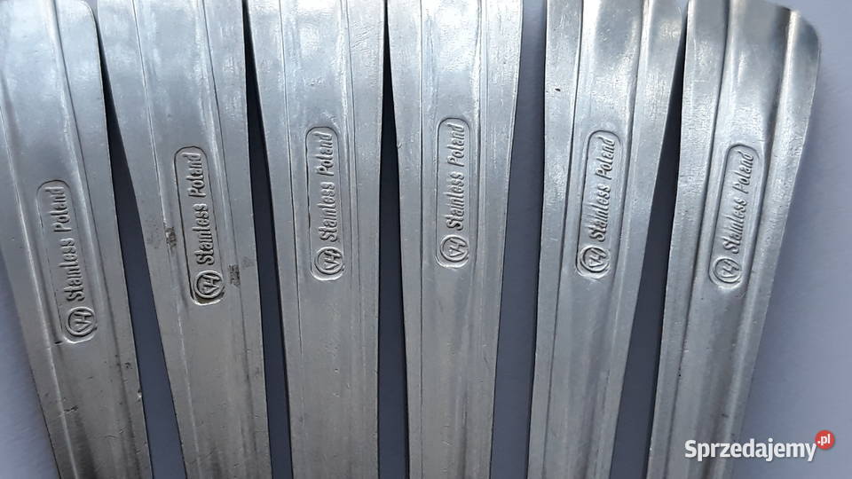 Widelczyki deserowe SATURN Hefra sztućce PRL Dąbrowa Górnicza