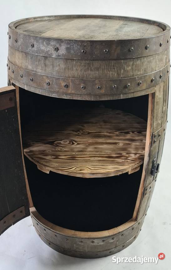 Stolik z desek dębowych beczki whisky stolik Aleksandrów Łódzki sprzedam