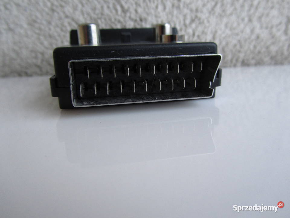 Adapter złącze Euro S19 3xgn RCA SVHS Olecko