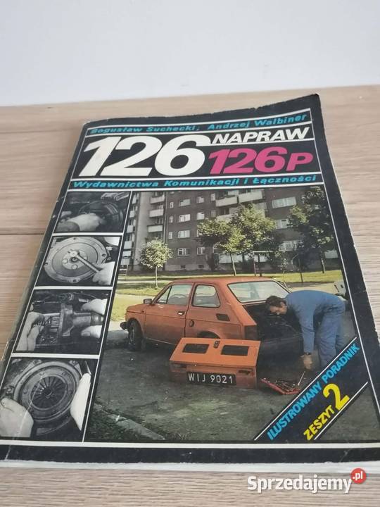 Dwa Poradniki Kultowe Fiat 126p 1985 1987 Wałbrzych