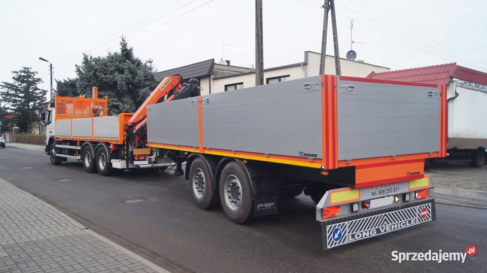 przyczepa budowlana tandem burtowa skrzynia 2 Gorzów Wielkopolski sprzedam