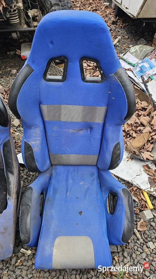 Dwa fotele kubełkowe sportowe off road do zmoty dolnośląskie Nowa Ruda