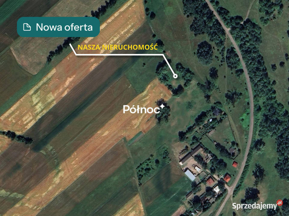Działka budowlana w Żukach gmina Terespol Żuki sprzedam