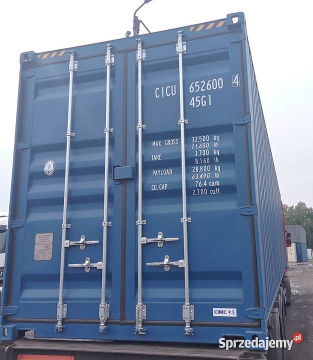 Sprzedam kontener morski 12 metrowy40HC NOWY Rzeszów