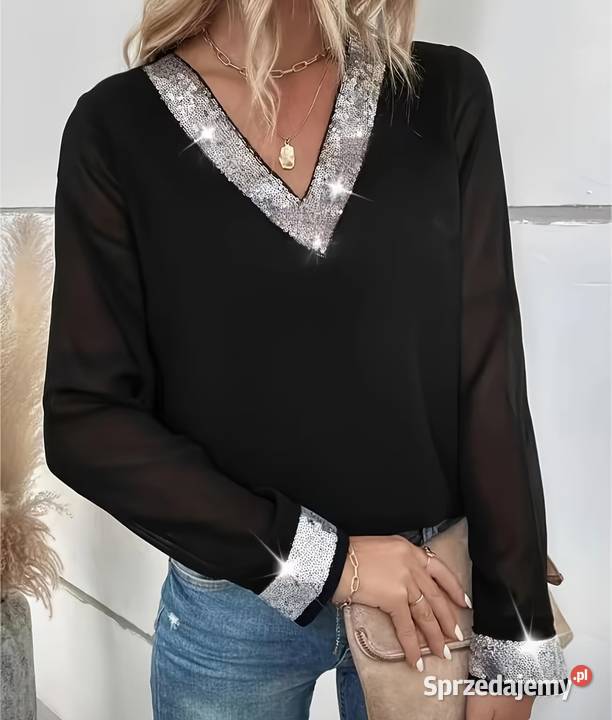 Bluzka z cekinami