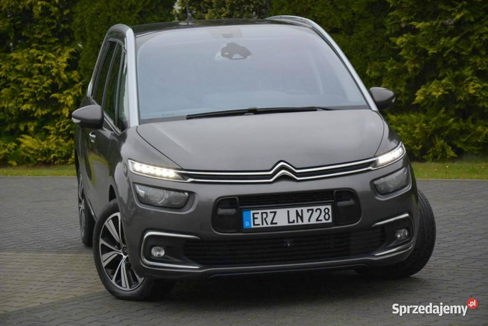 Citroen C4 Grand Picasso 7 Foteli Panorama autoalarm Ostrów Mazowiecka