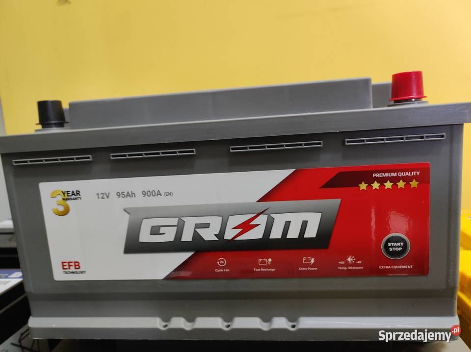 Akumulator GROM EFB STARTSTOP 95Ah 950A Opole