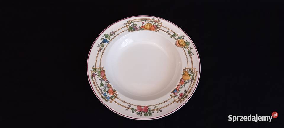 Talerz głęboki VilleroyBoch Mon jardin Chełm sprzedam