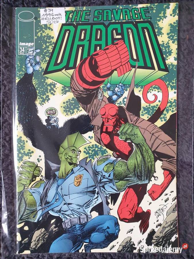 The Savage Dragon zestaw 14 komiksów Image USA Gdynia sprzedam