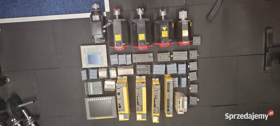 Serwosilniki falowniki PLC HMI FANUC SIEMENS lubuskie Gorzów Wielkopolski sprzedam
