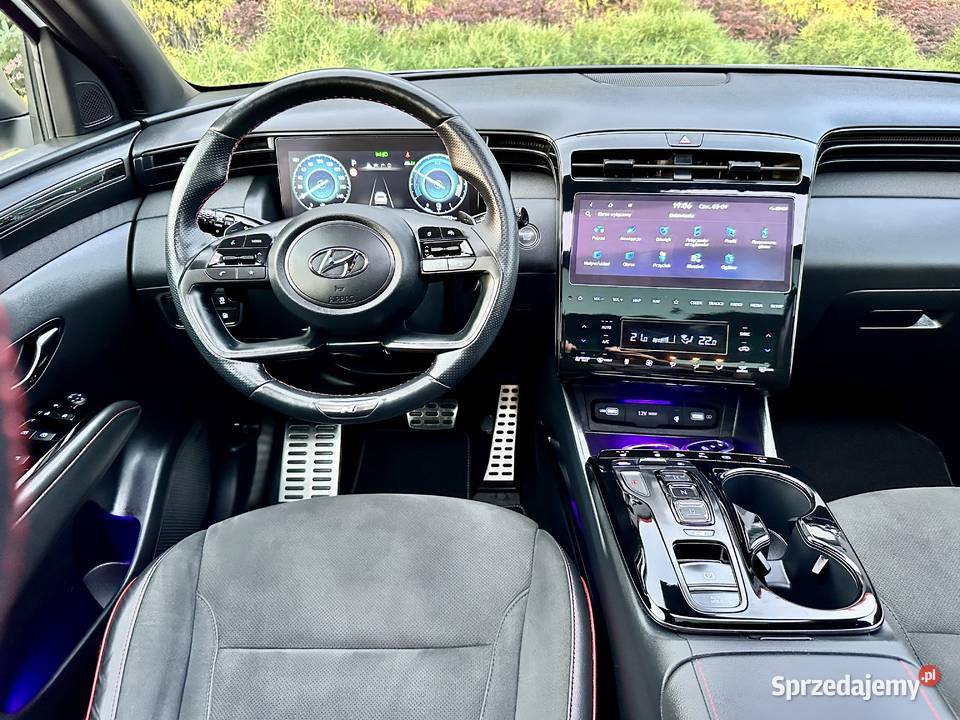 Hyundai TUSCON Nline AWD PLUGIN Panorama Kamery garażowany mazowieckie Warka